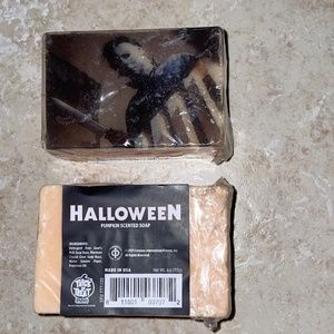 T or T Michael Myers Halloween 1978 Movie Banister Pumpkin Scent Soap NEW